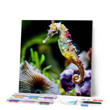 Laden Sie das Bild in den Galerie-Viewer, Diamond Painting | Diamond Painting - Seahorse | animals Diamond Painting Animals | FiguredArt