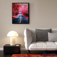 Laden Sie das Bild in den Galerie-Viewer, Diamond Painting | Diamond Painting - Road in Autumn | Diamond Painting Landscapes landscapes | FiguredArt