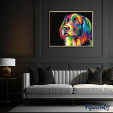 Laden Sie das Bild in den Galerie-Viewer, Diamond Painting | Diamond Painting - Dog Pop Art | animals Diamond Painting Animals dogs pop art | FiguredArt