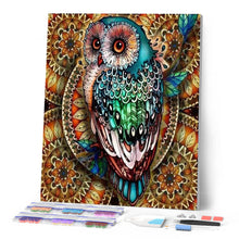 Laden Sie das Bild in den Galerie-Viewer, Diamond Painting | Diamond Painting - Fabulous Owl | animals Diamond Painting Animals owls | FiguredArt