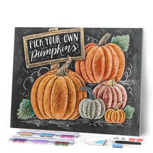 Laden Sie das Bild in den Galerie-Viewer, Diamond Painting | Diamond Painting - Pumpkins | Diamond Painting Other other | FiguredArt