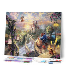 Laden Sie das Bild in den Galerie-Viewer, Diamond Painting | Diamond Painting - The Enchanted Castle | castles Diamond Painting Landscapes landscapes | FiguredArt