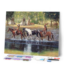 Laden Sie das Bild in den Galerie-Viewer, Diamond Painting | Diamond Painting - Indian Tribe | animals Diamond Painting Animals | FiguredArt