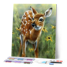Laden Sie das Bild in den Galerie-Viewer, Diamond Painting | Diamond Painting - Little Fawn | animals Diamond Painting Animals | FiguredArt