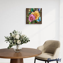 Laden Sie das Bild in den Galerie-Viewer, Diamond Painting | Diamond Painting - Colorful Roses | Diamond Painting Flowers flowers | FiguredArt