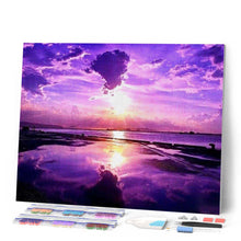 Laden Sie das Bild in den Galerie-Viewer, Diamond Painting | Diamond Painting - Pink Heaven | Diamond Painting Landscapes landscapes | FiguredArt