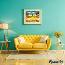 Laden Sie das Bild in den Galerie-Viewer, Diamond Painting | Diamond Painting - Corn Tasting | animals Diamond Painting Animals | FiguredArt