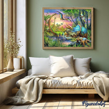 Laden Sie das Bild in den Galerie-Viewer, Diamond Painting | Diamond Painting - Dinosaurs | animals Diamond Painting Animals dinosaurs | FiguredArt