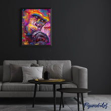 Laden Sie das Bild in den Galerie-Viewer, Diamond Painting | Diamond Painting - King Kong Colored | animals Diamond Painting Animals | FiguredArt