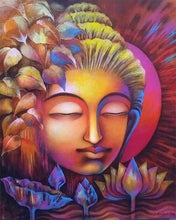 Laden Sie das Bild in den Galerie-Viewer, Diamond Painting, Bunter Buddha