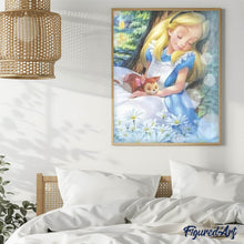 Laden Sie das Bild in den Galerie-Viewer, Diamond Painting | Diamond Painting - Sleeping | Diamond Painting Romance romance | FiguredArt