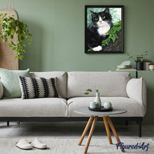 Laden Sie das Bild in den Galerie-Viewer, Diamond Painting | Diamond Painting - Cat on the branch | animals cats Diamond Painting Animals | FiguredArt