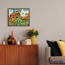Laden Sie das Bild in den Galerie-Viewer, Diamond Painting | Diamond Painting - Crazy Dinosaurs | animals Diamond Painting Animals dinosaurs | FiguredArt