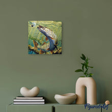 Laden Sie das Bild in den Galerie-Viewer, Diamond Painting | Diamond Painting - Pike Fish | animals Diamond Painting Animals fish | FiguredArt