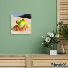 Laden Sie das Bild in den Galerie-Viewer, Diamond Painting | Diamond Painting - Frog | animals Diamond Painting Animals | FiguredArt