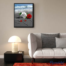 Laden Sie das Bild in den Galerie-Viewer, Diamond Painting | Diamond Painting - Roses on the Beach | Diamond Painting Flowers flowers | FiguredArt