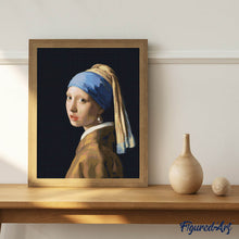 Laden Sie das Bild in den Galerie-Viewer, Diamond Painting - Das Mädchen mit dem Perlenohrring - Vermeer