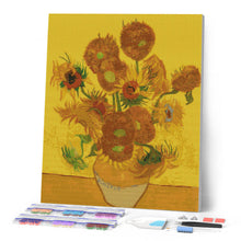 Laden Sie das Bild in den Galerie-Viewer, Diamond Painting - Sonnenblumen - Van Gogh