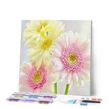 Laden Sie das Bild in den Galerie-Viewer, Diamond Painting | Diamond Painting - Daisies in Pastel Colors | Diamond Painting Flowers flowers | FiguredArt