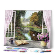 Laden Sie das Bild in den Galerie-Viewer, Diamond Painting | Diamond Painting - View of the Castle | castles Diamond Painting Landscapes landscapes | FiguredArt
