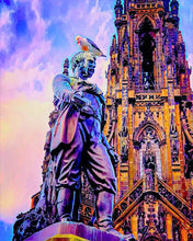 Laden Sie das Bild in den Galerie-Viewer, Diamond Painting – Edinburgh Statue – 40 x 50 cm auf Keilrahmen gespannt | Figured'Art