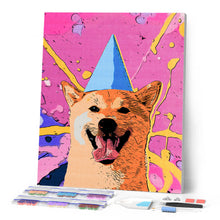 Laden Sie das Bild in den Galerie-Viewer, Diamond Painting – Lächelnder Hund