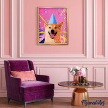 Laden Sie das Bild in den Galerie-Viewer, Diamond Painting – Lächelnder Hund