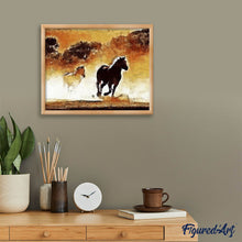 Laden Sie das Bild in den Galerie-Viewer, Diamond Painting – Wilde Pferde