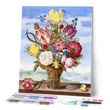 Laden Sie das Bild in den Galerie-Viewer, Diamond Painting – Blumenstrauß – Ambrosius Bosschaert