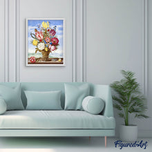 Laden Sie das Bild in den Galerie-Viewer, Diamond Painting – Blumenstrauß – Ambrosius Bosschaert