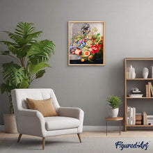 Laden Sie das Bild in den Galerie-Viewer, Diamond Painting – Blumen und Obst – Herman Henstenburgh – 40 x 50 cm auf Keilrahmen gespannt | Figured'Art