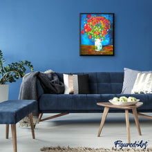 Laden Sie das Bild in den Galerie-Viewer, Diamond Painting – Vase mit rotem Klatschmohn – Van Gogh