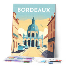 Laden Sie das Bild in den Galerie-Viewer, Diamond Painting – Reiseplakat Bordeaux