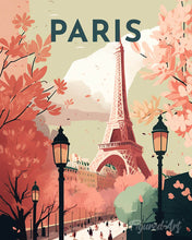 Laden Sie das Bild in den Galerie-Viewer, Diamond Painting – Reiseplakat Paris II