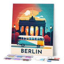 Laden Sie das Bild in den Galerie-Viewer, Diamond Painting – Reiseplakat Berlin