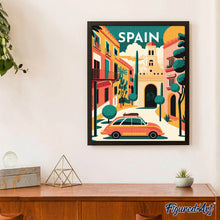 Laden Sie das Bild in den Galerie-Viewer, Diamond Painting – Reiseplakat Sevilla