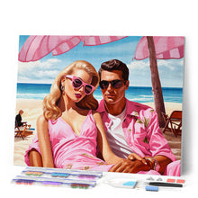 Laden Sie das Bild in den Galerie-Viewer, Diamond Painting - Strandliebende
