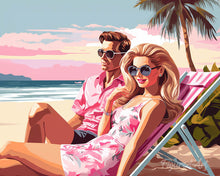 Laden Sie das Bild in den Galerie-Viewer, Diamond Painting - Strandliebe der Diva