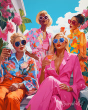Laden Sie das Bild in den Galerie-Viewer, Diamond Painting - Treffen der Divas
