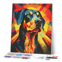 Laden Sie das Bild in den Galerie-Viewer, Diamond Painting – Art-Deco-Hund