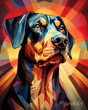 Laden Sie das Bild in den Galerie-Viewer, Diamond Painting – Art-Deco-Hund