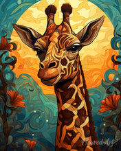 Laden Sie das Bild in den Galerie-Viewer, Diamond Painting – Giraffe Art Deco
