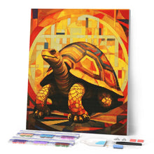Laden Sie das Bild in den Galerie-Viewer, Diamond Painting – Schildkröte Art Deco