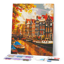 Laden Sie das Bild in den Galerie-Viewer, Diamond Painting - Sonnenschein in Amsterdam