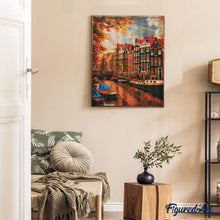 Laden Sie das Bild in den Galerie-Viewer, Diamond Painting - Sonnenschein in Amsterdam