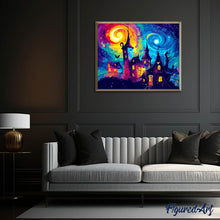 Laden Sie das Bild in den Galerie-Viewer, Diamond Painting - Fantasie Schloss