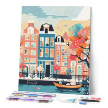 Laden Sie das Bild in den Galerie-Viewer, Diamond Painting - Amsterdam in voller Blüte