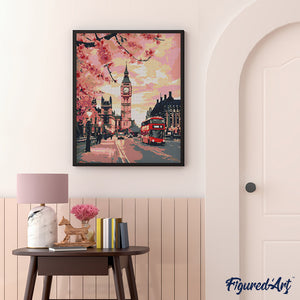 Diamond Painting - London in voller Blüte