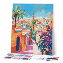 Laden Sie das Bild in den Galerie-Viewer, Diamond Painting - Marrakesch Marokko