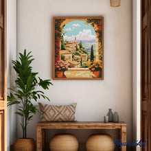 Laden Sie das Bild in den Galerie-Viewer, Diamond Painting - Toskana in voller Blüte